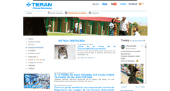 Desktop Screenshot of clinicasteran.com